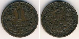 1 Цент Королівство Нідерланди (1815 - ) Бронза 