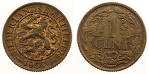 1 Цент Королівство Нідерланди (1815 - ) Бронза 