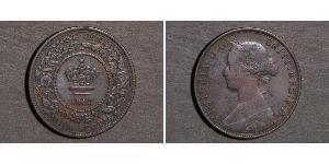 1 Цент Ньюфаундленд і Лабрадор Бронза Вікторія (1819 - 1901)