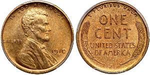 1 Цент США (1776 - ) Бронза Авраам Лінкольн (1809-1865)