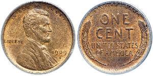 1 Цент США (1776 - ) Бронза Авраам Лінкольн (1809-1865)