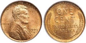 1 Цент США (1776 - ) Бронза Авраам Лінкольн (1809-1865)