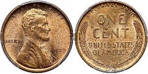 1 Цент США (1776 - ) Бронза Авраам Лінкольн (1809-1865)