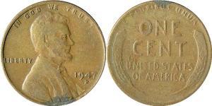 1 Цент США (1776 - ) Бронза Авраам Линкольн (1809-1865)