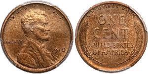 1 Цент США (1776 - ) Бронза Авраам Лінкольн (1809-1865)