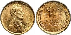 1 Цент США (1776 - ) Бронза Авраам Лінкольн (1809-1865)