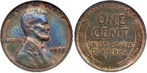 1 Цент США (1776 - ) Бронза Авраам Линкольн (1809-1865)