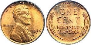 1 Цент США (1776 - ) Бронза Авраам Лінкольн (1809-1865)