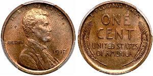 1 Цент США (1776 - ) Бронза Авраам Лінкольн (1809-1865)