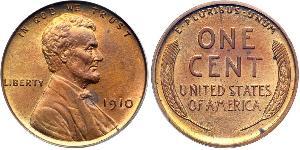 1 Цент США (1776 - ) Бронза Авраам Лінкольн (1809-1865)
