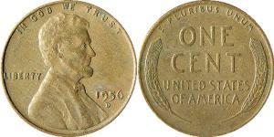 1 Цент США (1776 - ) Бронза Авраам Линкольн (1809-1865)
