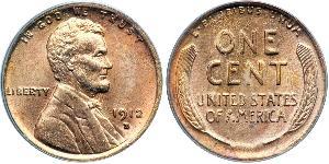 1 Цент США (1776 - ) Бронза Авраам Лінкольн (1809-1865)