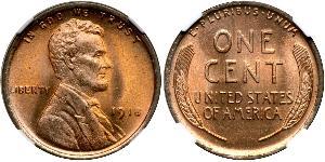 1 Цент США (1776 - ) Бронза Авраам Лінкольн (1809-1865)