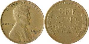 1 Цент США (1776 - ) Бронза Авраам Линкольн (1809-1865)