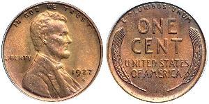1 Цент США (1776 - ) Бронза Авраам Лінкольн (1809-1865)