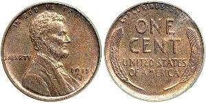 1 Цент США (1776 - ) Бронза Авраам Лінкольн (1809-1865)