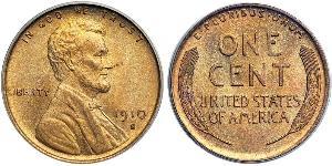 1 Цент США (1776 - ) Бронза Авраам Лінкольн (1809-1865)