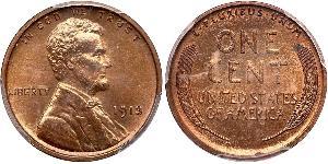 1 Цент США (1776 - ) Бронза Авраам Лінкольн (1809-1865)