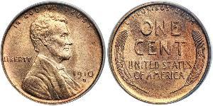 1 Цент США (1776 - ) Бронза Авраам Лінкольн (1809-1865)