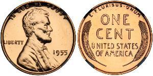 1 Цент США (1776 - ) Бронза Авраам Лінкольн (1809-1865)