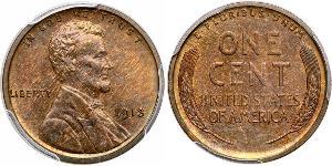 1 Цент США (1776 - ) Бронза Авраам Линкольн (1809-1865)