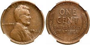 1 Цент США (1776 - ) Бронза Авраам Лінкольн (1809-1865)