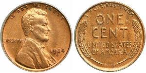 1 Цент США (1776 - ) Бронза Авраам Лінкольн (1809-1865)