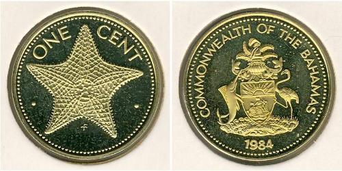 1 Цент Багамские о-ва Латунь 