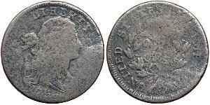 1 Цент США (1776 - ) Медь 