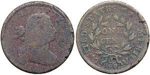 1 Цент США (1776 - ) Медь 