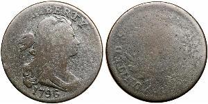 1 Цент США (1776 - ) Медь 