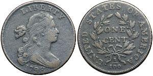 1 Цент США (1776 - ) Медь 