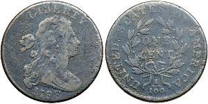 1 Цент США (1776 - ) Медь 