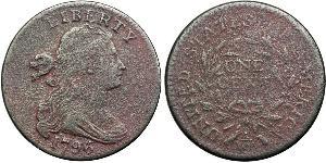 1 Цент США (1776 - ) Медь 