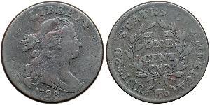 1 Цент США (1776 - ) Медь 