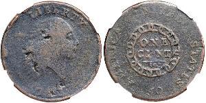 1 Цент США (1776 - ) Медь 