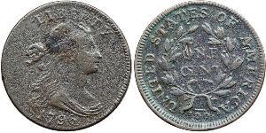 1 Цент США (1776 - ) Медь 