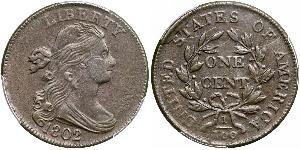 1 Цент США (1776 - ) Медь 