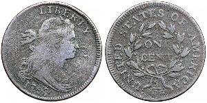 1 Цент США (1776 - ) Медь 
