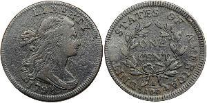1 Цент США (1776 - ) Медь 