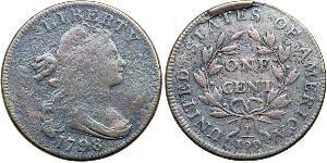1 Цент США (1776 - ) Медь 