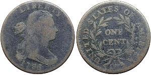 1 Цент США (1776 - ) Медь 