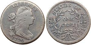 1 Цент США (1776 - ) Медь 