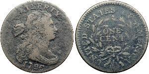1 Цент США (1776 - ) Медь 