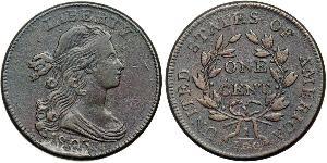 1 Цент США (1776 - ) Медь 