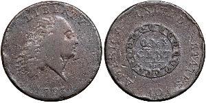 1 Цент США (1776 - ) Медь 
