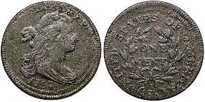 1 Цент США (1776 - ) Медь 