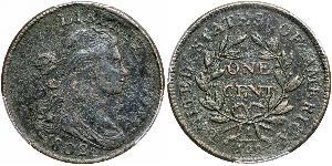 1 Цент США (1776 - ) Медь 