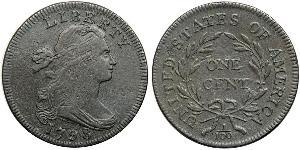 1 Цент США (1776 - ) Медь 