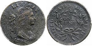 1 Цент США (1776 - ) Медь 